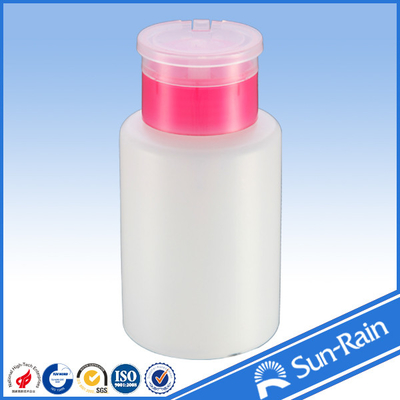 Betauty のプラスチック マニキュアの除去剤ポンプ ディスペンサーの赤く白いピンク