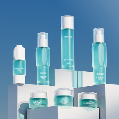 ロゴ印刷 入手可能 ガラス 化粧品 ボトル セット 個人ケア 皮膚ケア クリーム グラス ボトル 30ml ドロップ ボトル