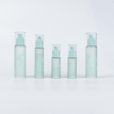 30ml 50ml シングルウォールスクリューAS 空気のないポンプボトル 個人用ケア用パッケージ