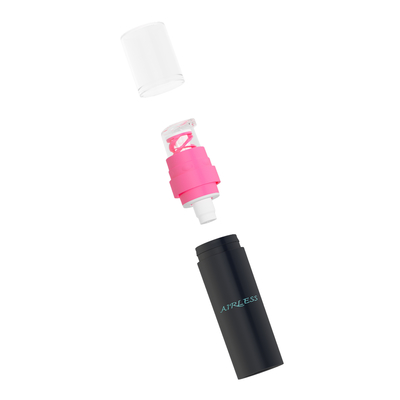 モノプラスチックのカスタマイズされたサンプル容器 トラベルコート 梱包 5ml 8ml 10ml ミニ空気のないポンプボトル