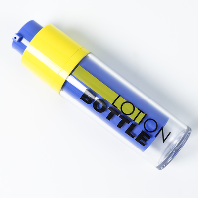 ファッション 15ml 30ml 50ml コスメティック回転ボトル スキンケア用 画面印刷付きパッケージ