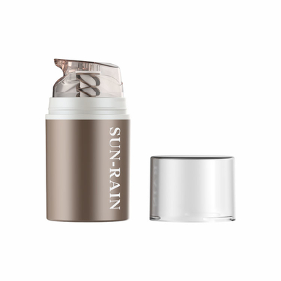 30ml 50ml 75ml 100ml 150ml 200ml モノPPクリーム 空気のないローションポンプ ボトル 歯磨き粉 化粧品