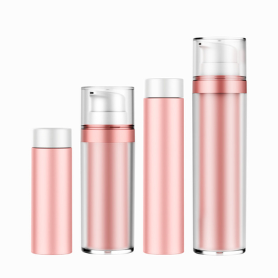 30ml 50ml パンプ PET パッケージ 化粧品 交換可能 再充填可能な PET 双壁顔クリーム ボトル