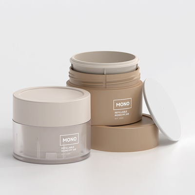 プラスチックのPP 化粧クリーム 容器 容器 50ml 100ml 150ml 200ml