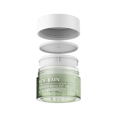 プラスチックのPP 化粧クリーム 容器 容器 50ml 100ml 150ml 200ml