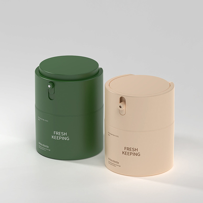 卸売 50ml 空気のないボトル オーダーメイド 血清 丸 ローータリー ツイスト PP ポンプ 新鮮保持